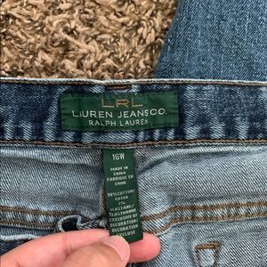 Womens Ralph Lauren vintage jeans. Bought to make into shorts.